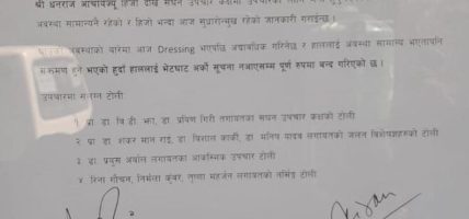 अर्थमन्त्री पौडेल र पोखराका मेयर आचार्यको स्वास्थ्य अवस्था सुधारोन्मुख, अर्को सूचना नआएसम्म भेटघाट बन्द