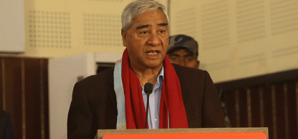 कांग्रेस सभापति देउवा भारत जाँदै