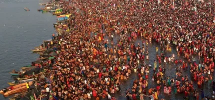 करिब ५८ करोड मानिसले गरे कुम्भस्नान, पानीको शुद्धताबारे विवाद