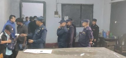 तोडफोड र आगजनी गरेको आरोपमा चार विद्यार्थी नेता पक्राउ