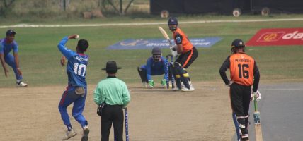 प्रधानमन्त्री कप क्रिकेट मधेसद्वारा कोशीलाई २८५ रनको लक्ष्य