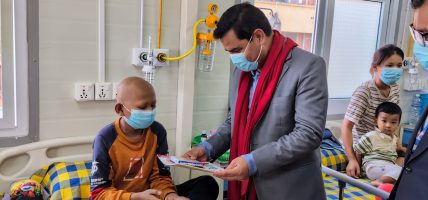 भक्तपुर क्यान्सर अस्पतालमा बाल चिकित्सा सघन एकाई शुरुवात