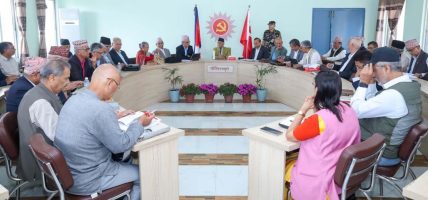 एमाले पोलिटब्यूरो बैठकमा उपाध्यक्षको प्रतिवेदनमा छलफल