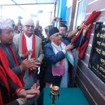 प्रधानमन्त्री ओलीद्वारा इलामको माई नगरपालिमा अस्पताल उद्घाटन
