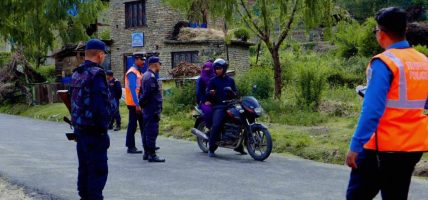 जुम्लामा ट्राफिक कारबाहीबाट ११ महिनामा रु ८ लाख १२ हजार राजस्व सङ्कलन