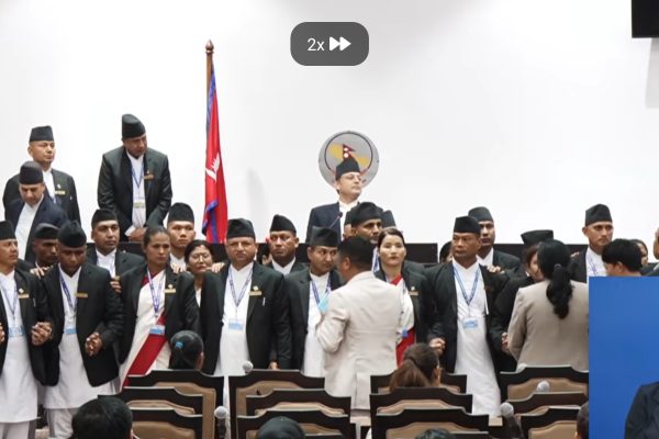 परराष्ट्रमन्त्रीको जवाफपछि संसद्मा फेरि विरोध, विपक्षीद्वारा बैठक अवरोध